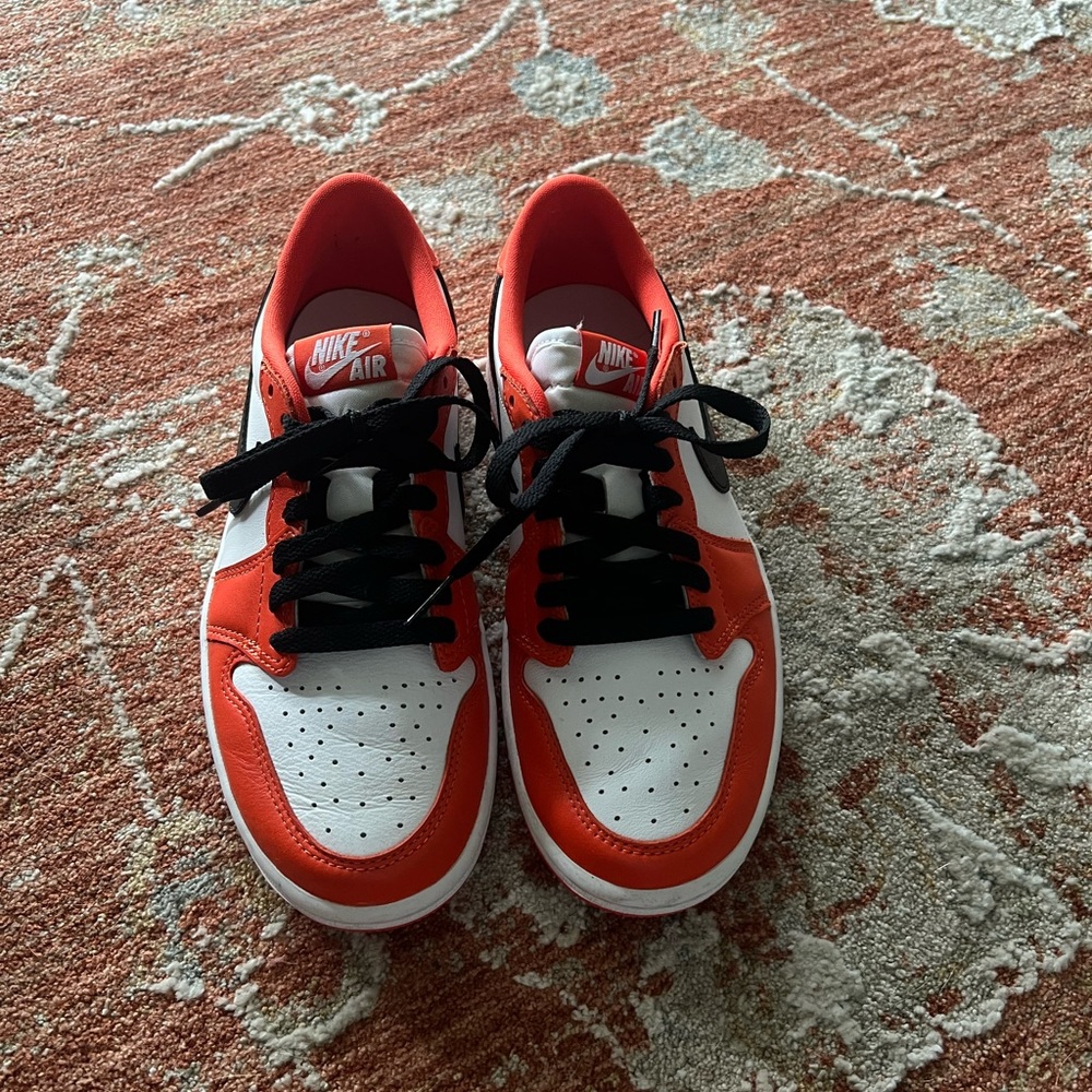 Orange Nikes